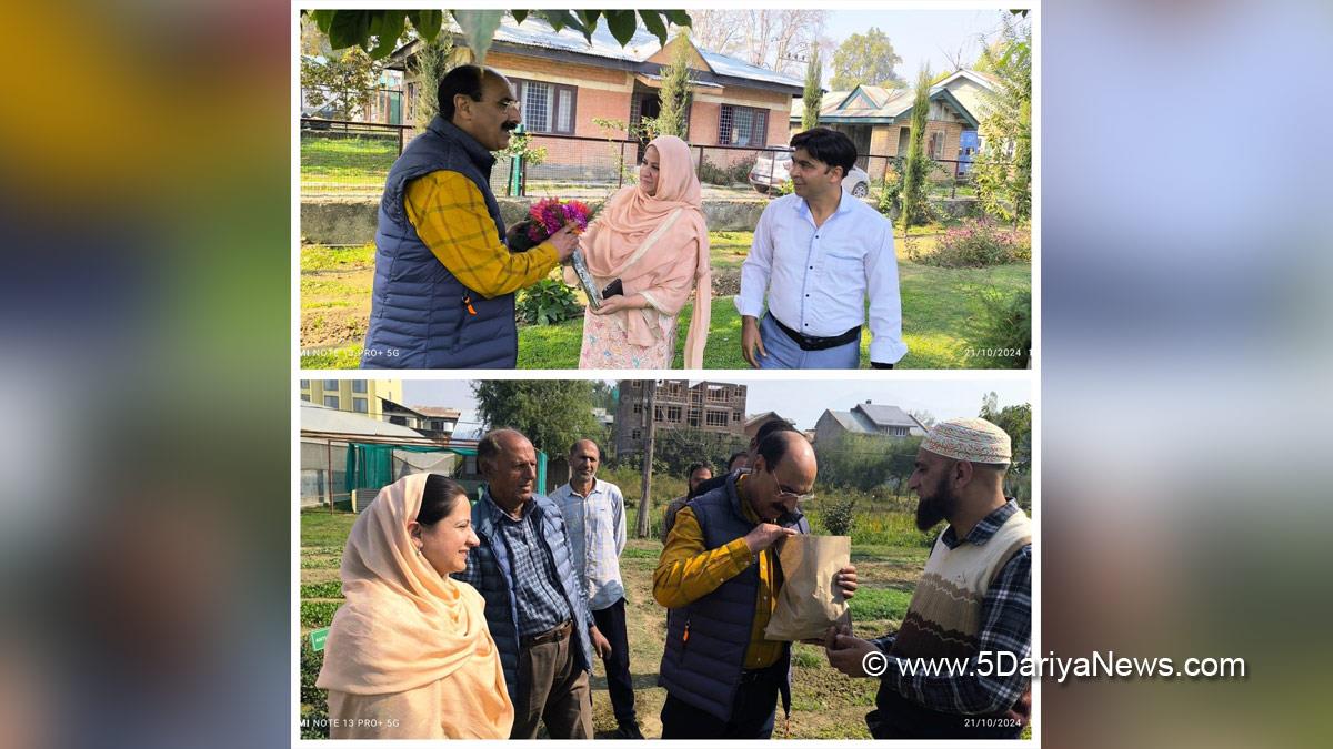 Chowdhary Mohammad Iqbal, Agriculture, Director Agriculture Kashmir, Srinagar, Kashmir, Jammu And Kashmir, Jammu & Kashmir, Kashmir Valley