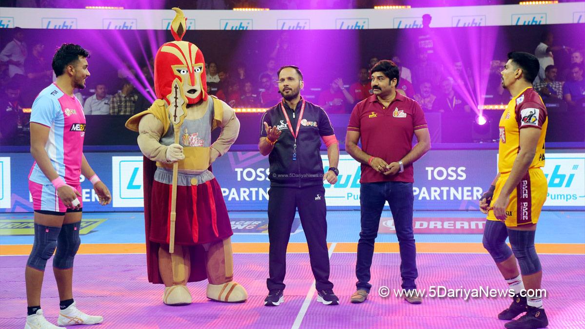 Sports News, Telugu Titans, Pawan Sehrawat, Jaipur Pink Panthers, Arjun Deshwal, Hyderabad, Pro Kabaddi League, Kabaddi