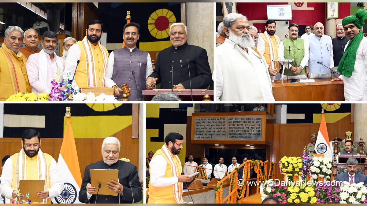 Nayab Singh Saini, Haryana, Bharatiya Janata Party, BJP, Haryana Chief Minister, Chief Minister of Haryana, BJP Haryana, Harvinder Kalyan, Dr. Krishan Lal Middha