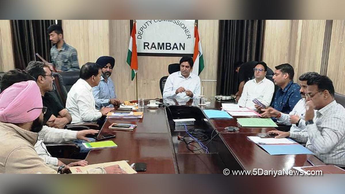 Baseer ul Haq Chowdary, Ramban, Deputy Commissioner Ramban, Kashmir, Jammu And Kashmir, Jammu & Kashmir, District Administration Ramban