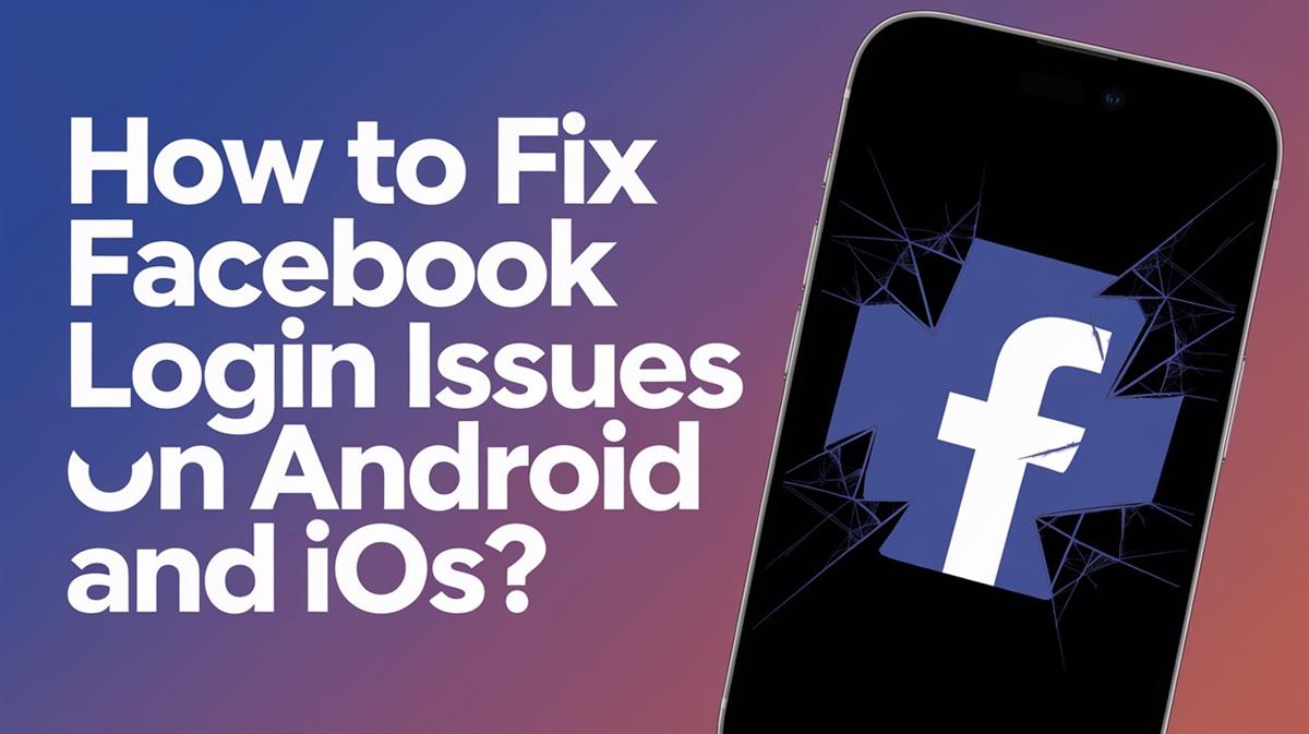 How to Fix Facebook Login Issues on Android and iOS? Step-by-Step Guide