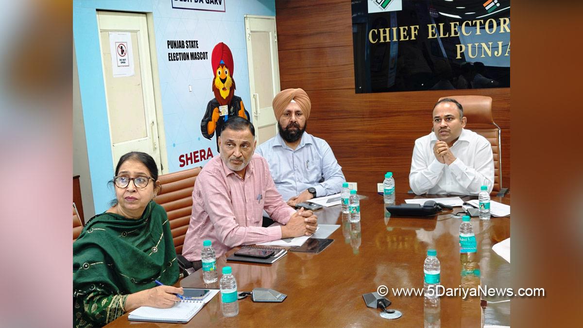 Sibin C, Election Commision Punjab, ECI, Chief Electoral Officer Punjab, CEO Punjab