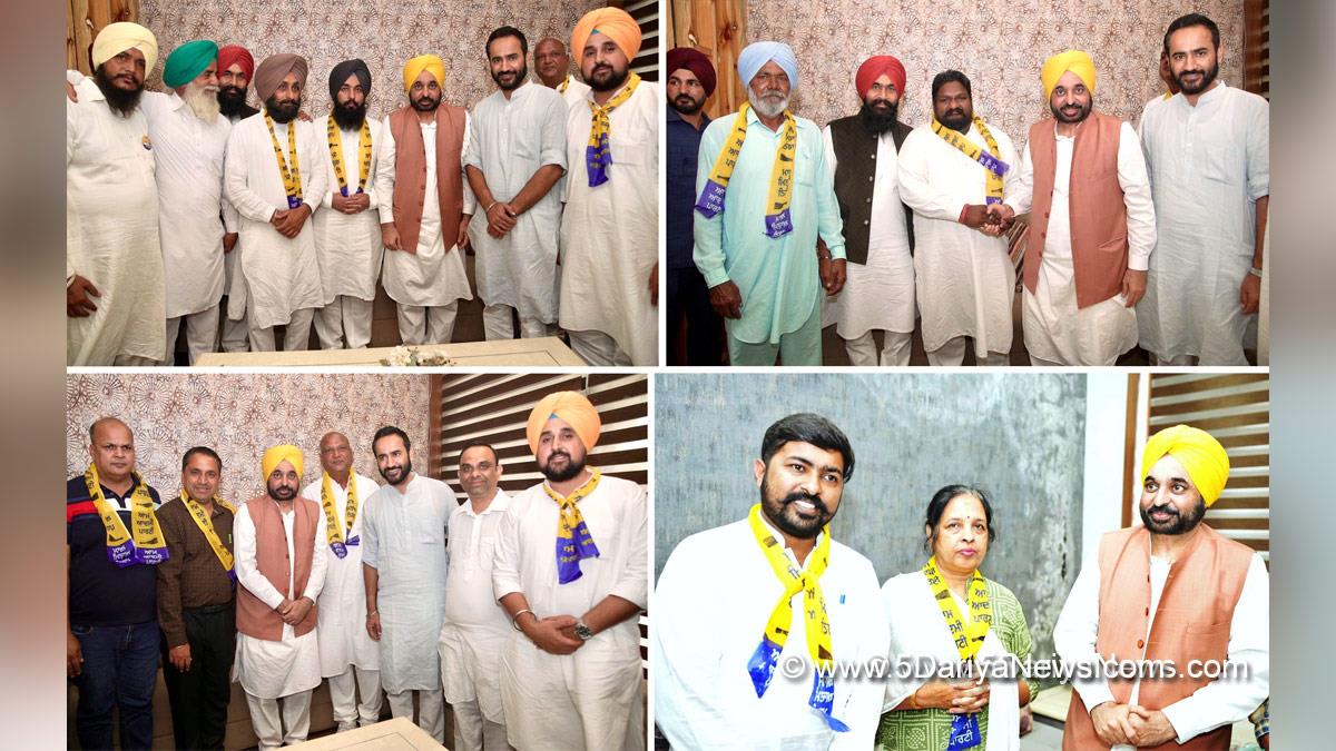 Bhagwant Mann, Bhagwant Singh Mann, AAP, Aam Aadmi Party, Aam Aadmi Party Punjab, AAP Punjab, Government of Punjab, Punjab Government, Punjab, Chief Minister Of Punjab, Gurmeet Singh Meet Hayer, Meet Hayer, Dheeraj Kumar Dadahur