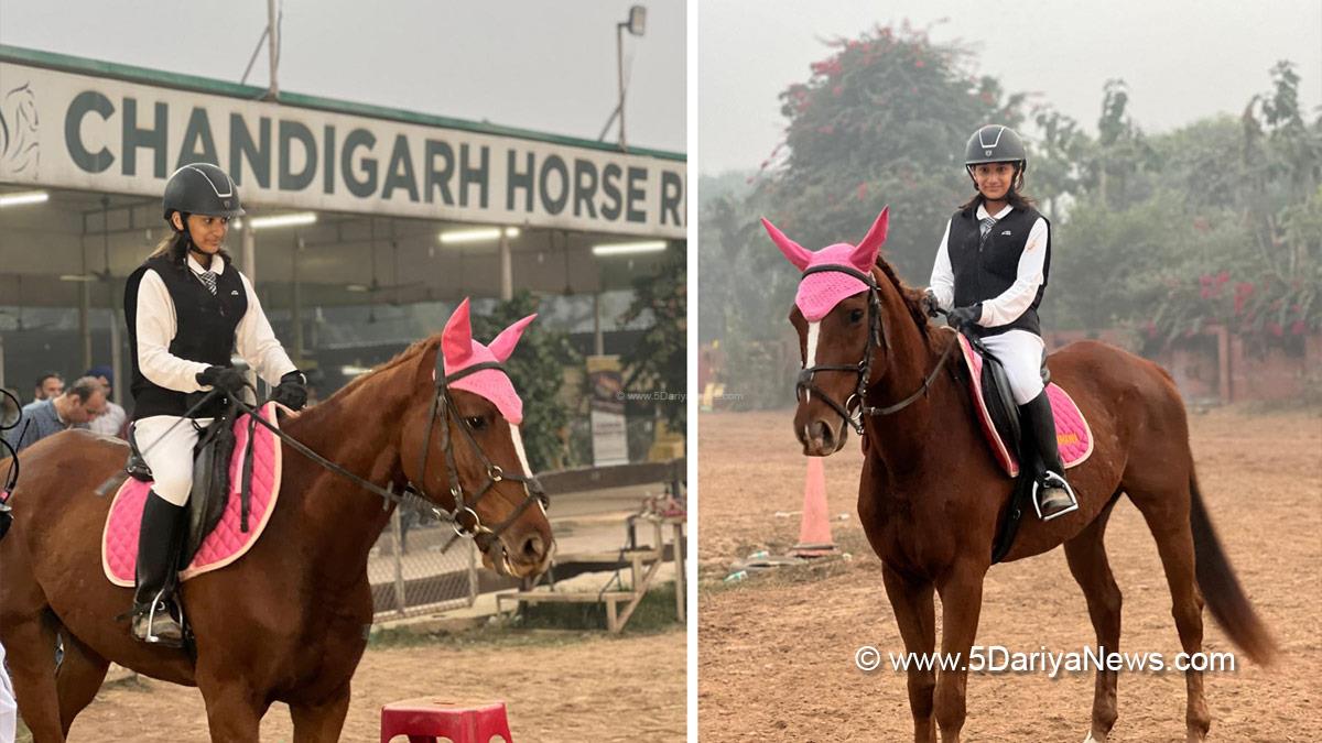 Sports News, Horse Riding, Suhawa, Dr Tarundeep Kaur, S.A.S Nagar, Mohali