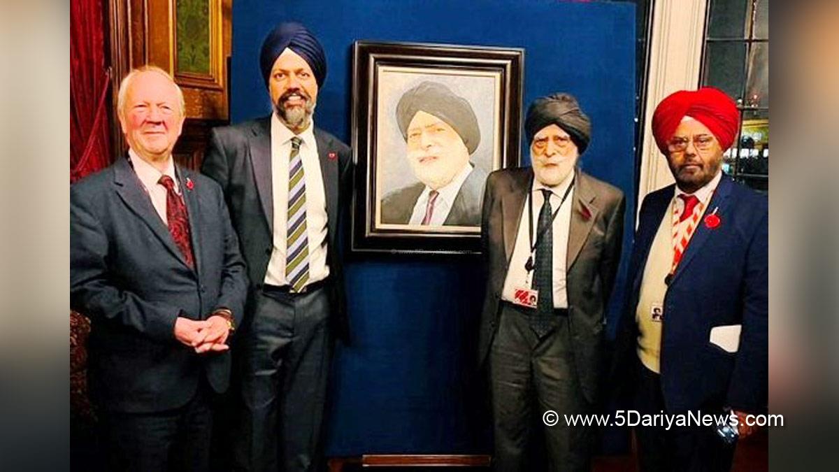 Dr. Indarjit Singh, Tanmanjeet Singh Dhesi,Kuldeep Singh Sahota,British Parliament, London  