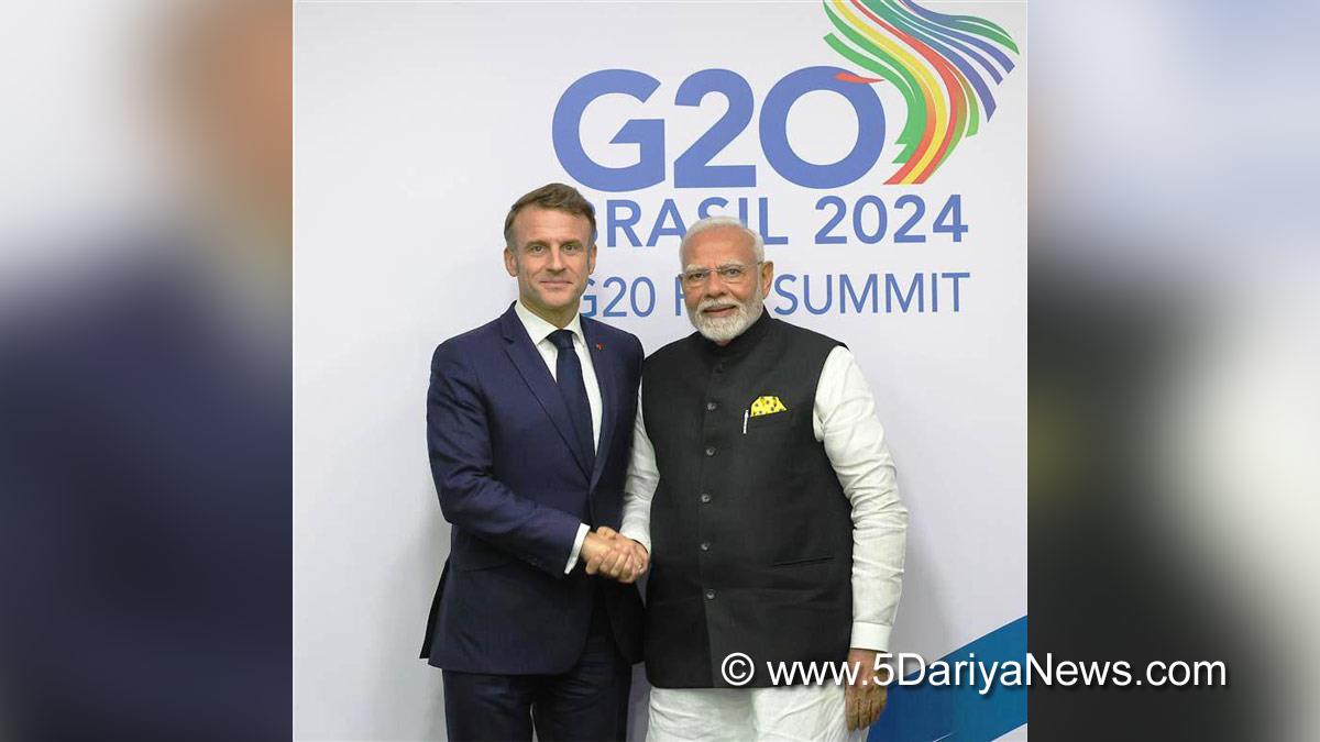 Narendra Modi, Modi, BJP, Bharatiya Janata Party, Prime Minister of India, Prime Minister, Narendra Damodardas Modi, Emmanuel Macron, President of France, President of the French Republic