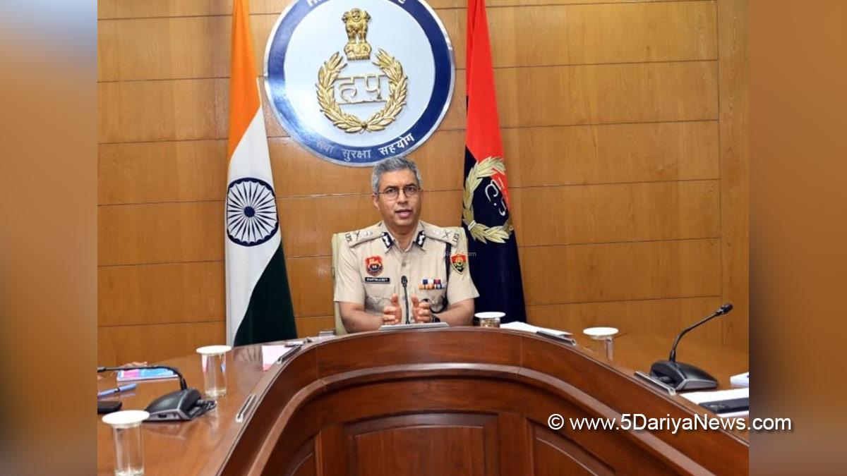 Shatrujeet Kapur, Haryana Police, Haryana, DGP Haryana, Haryana Admin