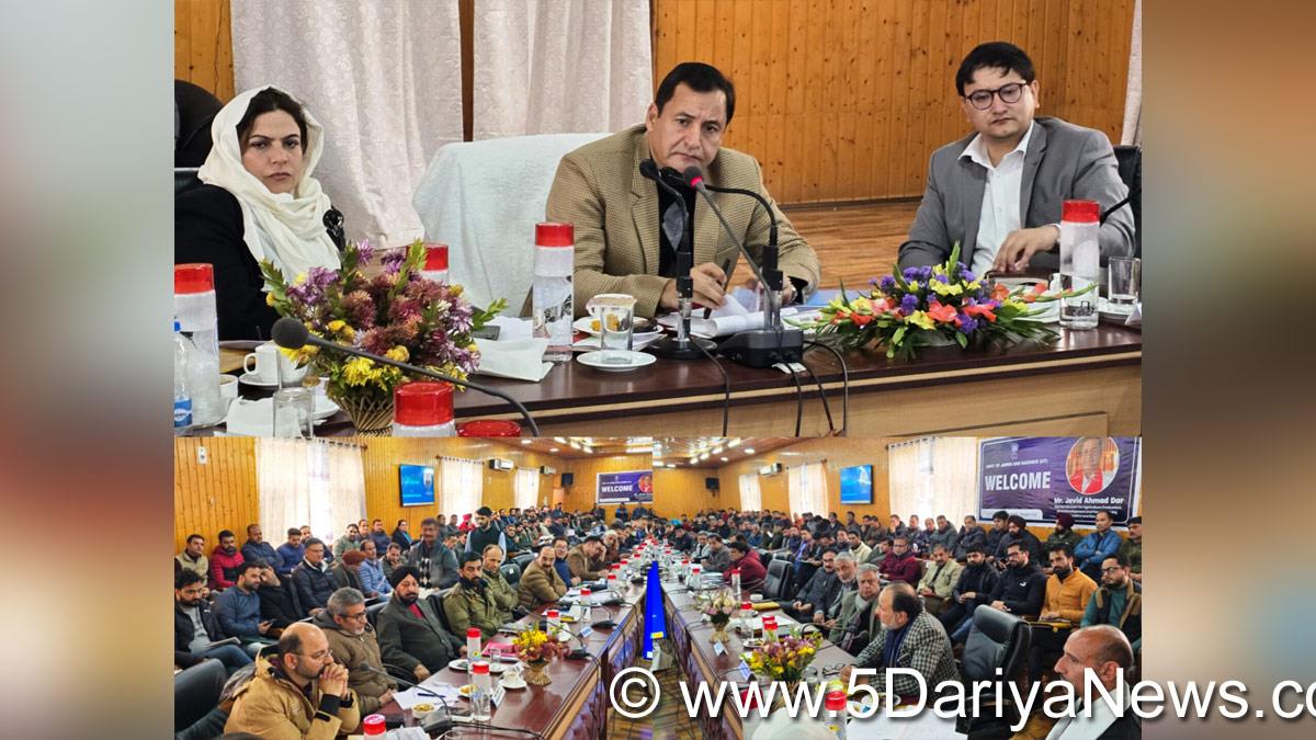 Javid Ahmad Dar, Javid Dar, Jammu and Kashmir National Conference, National Conference, Kashmir, Jammu And Kashmir, Jammu & Kashmir, Safina Beigh, Minga Sherpa, Baramulla, DDC Baramulla, Deputy Commissioner Baramulla