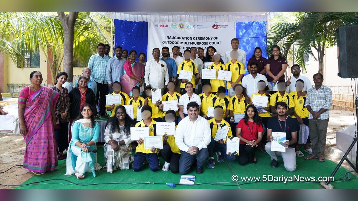 Health, STEM Lab,Youngistaan Foundation, Bosch Global Software Technologies, A. Kanthi Wesley, Hyderabad