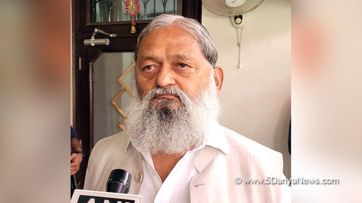 Anil Vij, Haryana, Ambala, Bharatiya Janata Party, BJP, BJP Haryana