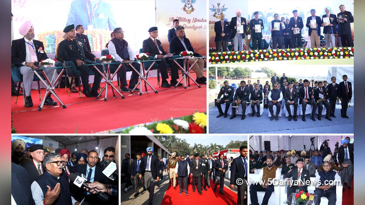 Military, Military Literature Festival, Military Literature Festival 2024, MLF, MLF 2024, Gulab Chand Kataria, Governor of Punjab, Punjab Governor, Punjab Raj Bhavan