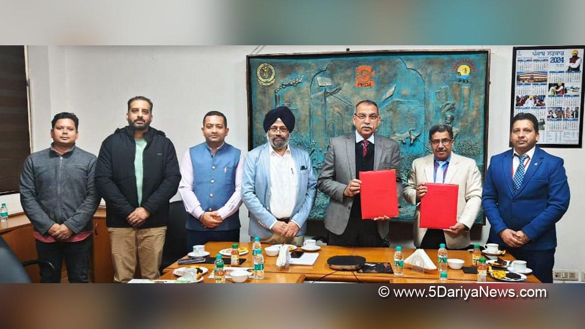 Punjab Energy Development Agency, PEDA, Chandigarh University, CU, Sandeep Hans, Dr. Raj Kumar, Chandigarh