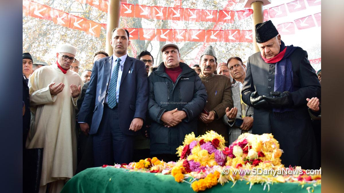 Omar Abdullah, Chief Minister of J&K, Jammu and Kashmir National Conference, National Conference, Srinagar, Kashmir, Jammu And Kashmir, Jammu & Kashmir, Dr Farooq Abdullah, Dr. Farooq Abdullah, Sheikh Mohammad Abdullah