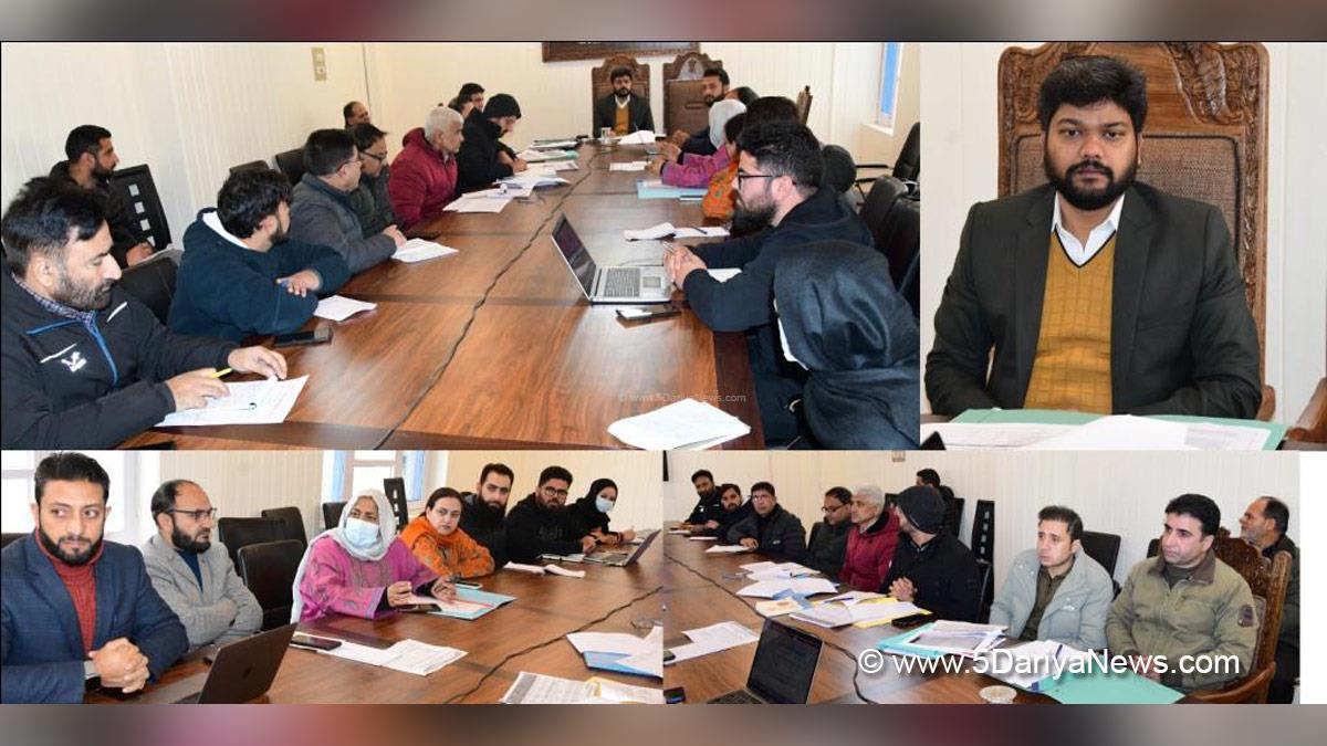 Shyambir, Ganderbal, Deputy Commissioner Ganderbal, Kashmir, Jammu And Kashmir, Jammu & Kashmir, District Administration Ganderbal, District Level Aadhaar Monitoring Committee, DLAMC