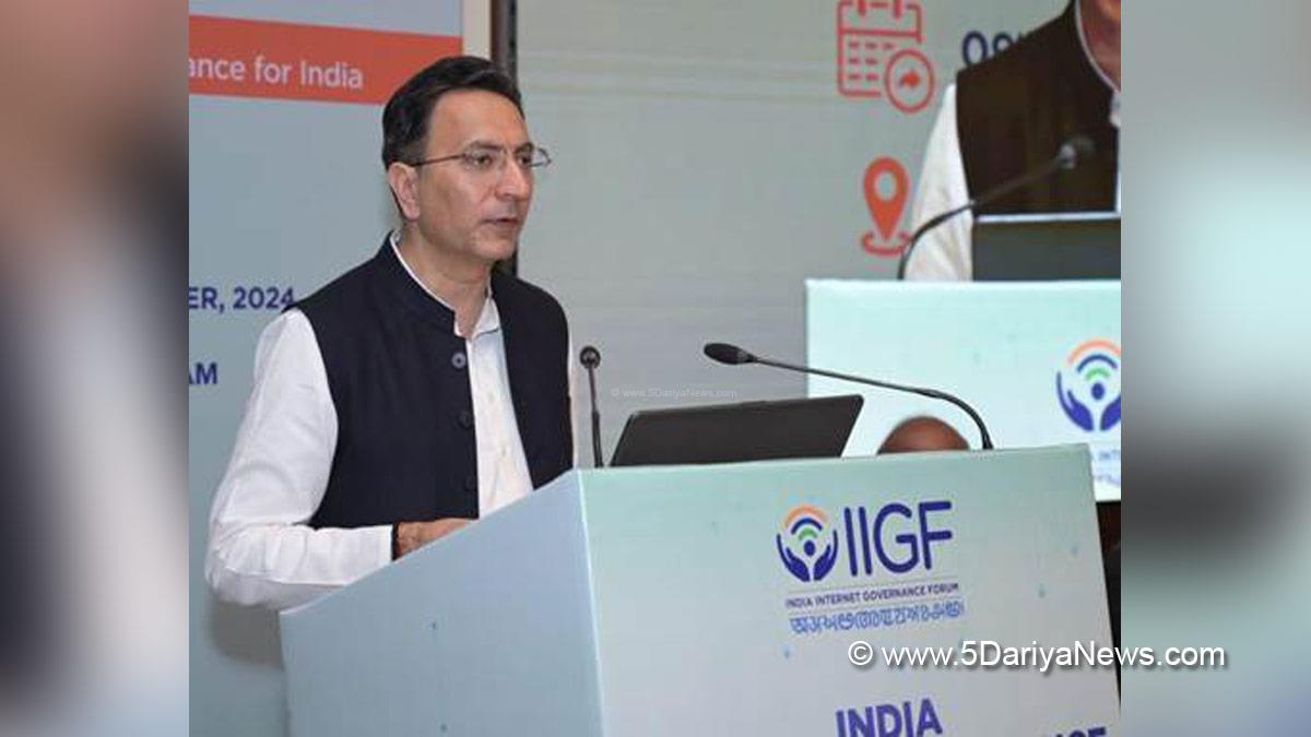 Jitin Prasada,Bharatiya Janata Party, BJP, Minister of State for Electronics and Information Technology, India Internet Governance Forum, IIGF