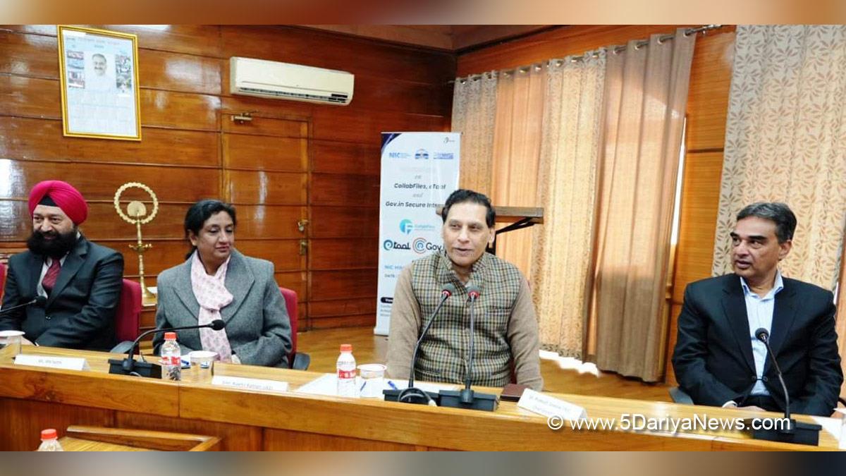 Chief Secretary Himachal Pradesh, Prabodh Saxena, Himachal Pradesh, Shimla, Chief Secretary Himachal