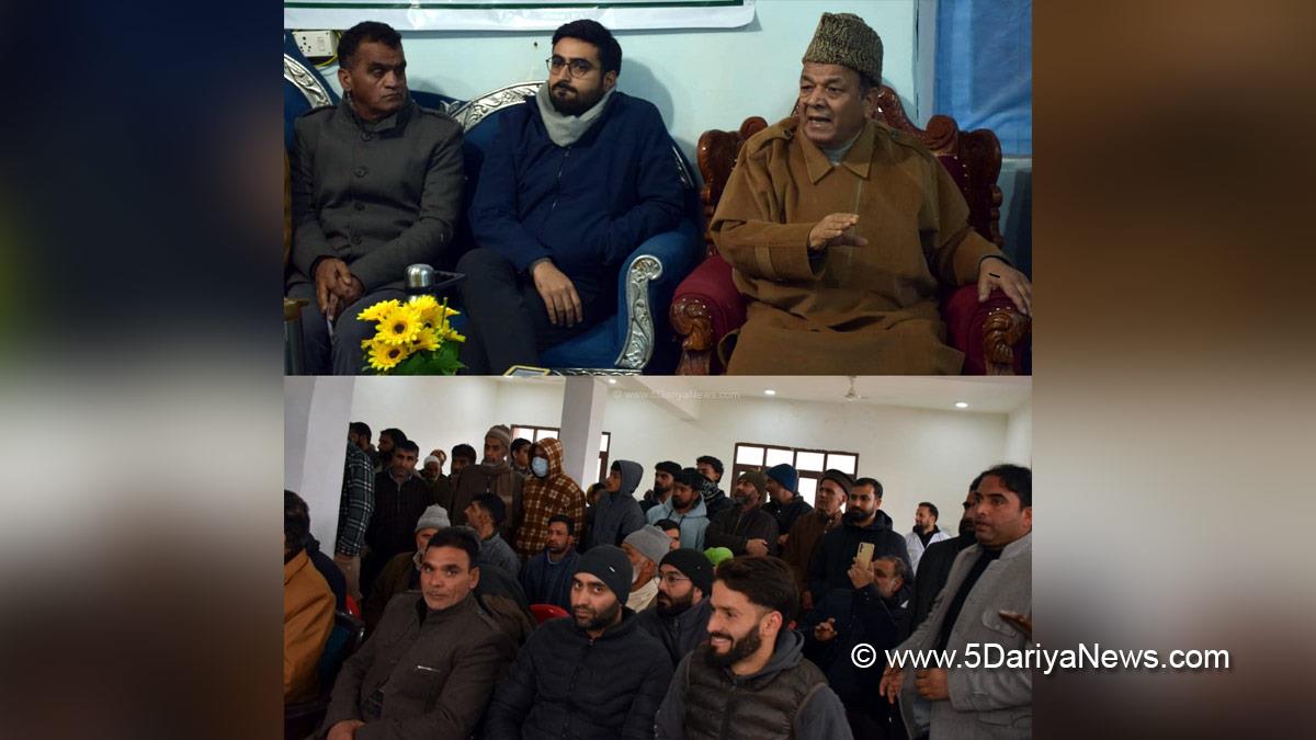 Abdul Rahim Rather, Jammu and Kashmir National Conference, National Conference, Kashmir, Jammu And Kashmir, Jammu & Kashmir, Akshay Labroo, Budgam, Deputy Commissioner Budgam, DC Budgam