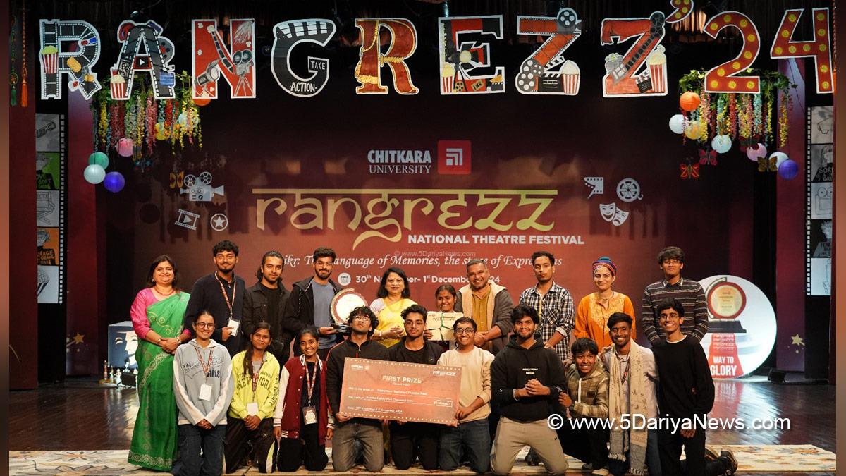 Chitkara University, Banur, Rajpura, Dr. Ashok K Chitkara,Chitkara Business School, Dr. Madhu Chitkara, Rangrezz 2024