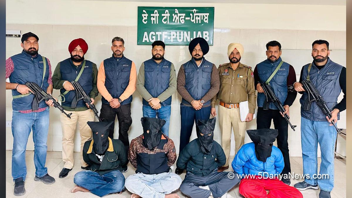 Crime News Punjab, Punjab Police, Police, Crime News Kharar, Kharar,  Anti Gangster Task Force, AGTF,  SAS Nagar Police