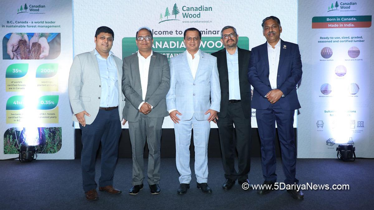 Canadian Wood, British Columbia,Forestry Innovation Consulting India Pvt Ltd, FII India, Dr. Jimmy Thomas, Sujith Shenoy, Prestige Group, Bengaluru