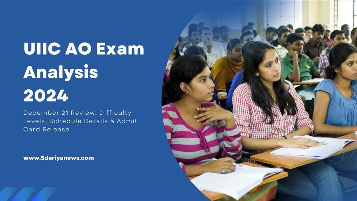 UIIC AO Exam Analysis 2024