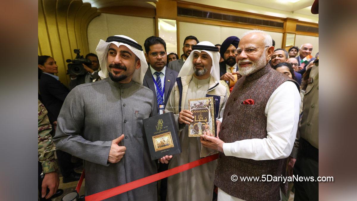 Narendra Modi, Modi, BJP, Bharatiya Janata Party, Prime Minister of India, Prime Minister, Narendra Damodardas Modi, Abdullah Al-Baroun, Abdul Lateef Al-Nesef