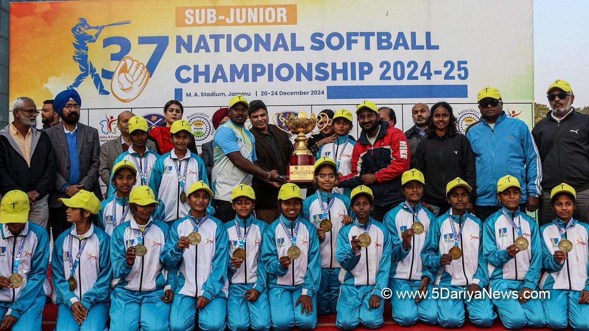 Sarmad Hafeez, Secretary Youth Services & Sports, Kashmir, Jammu And Kashmir, Jammu & Kashmir, 37th Sub Junior National Softball Championship