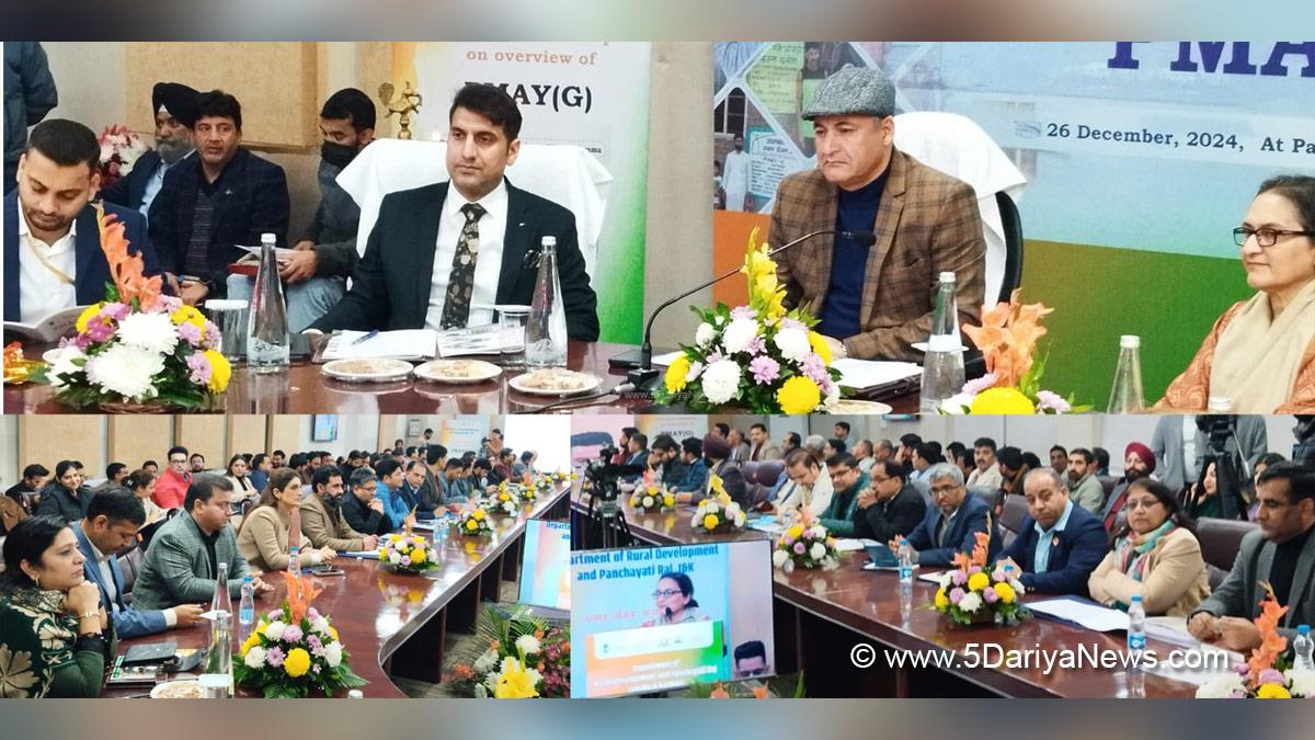 Javid Ahmad Dar, Javid Dar, Jammu and Kashmir National Conference, National Conference,  Kashmir, Jammu And Kashmir, Jammu & Kashmir, Pradhan Mantri Awas Yojana Gramin, PMAYG, Mohammad Aijaz Asad