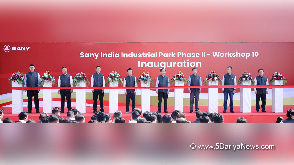 SANY India, Xiang Wenbo, SANY Group, Deepak Garg,Pune