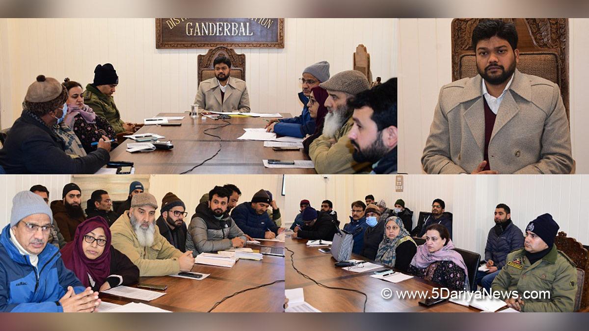 Shyambir, Ganderbal, Deputy Commissioner Ganderbal, Kashmir, Jammu And Kashmir, Jammu & Kashmir, District Administration Ganderbal, District Level Coordination Committee, DLCC, National Tobacco Control Programme, NTCP, Cigarettes and Other Tobacco Products Act, COTPA