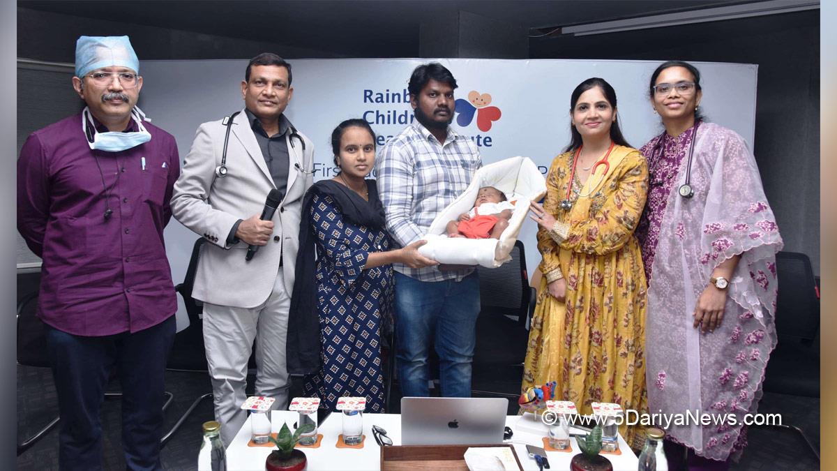 Health, Dr. Koneti Nageswara Rao,Dr. Shweta Bakhru, Dr. Sri Phani Bhargavi Dhulipudi,Dr. Ramesh Kancharla, Rainbow Children Heart Institute, Hyderabad,