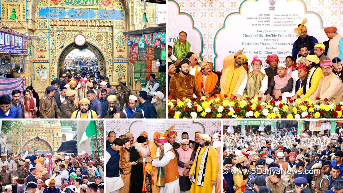 Kiren Rijiju, BJP, Bharatiya Janata Party, Union Minister of Law and Justice, Ajmer, Ajmer Dargah