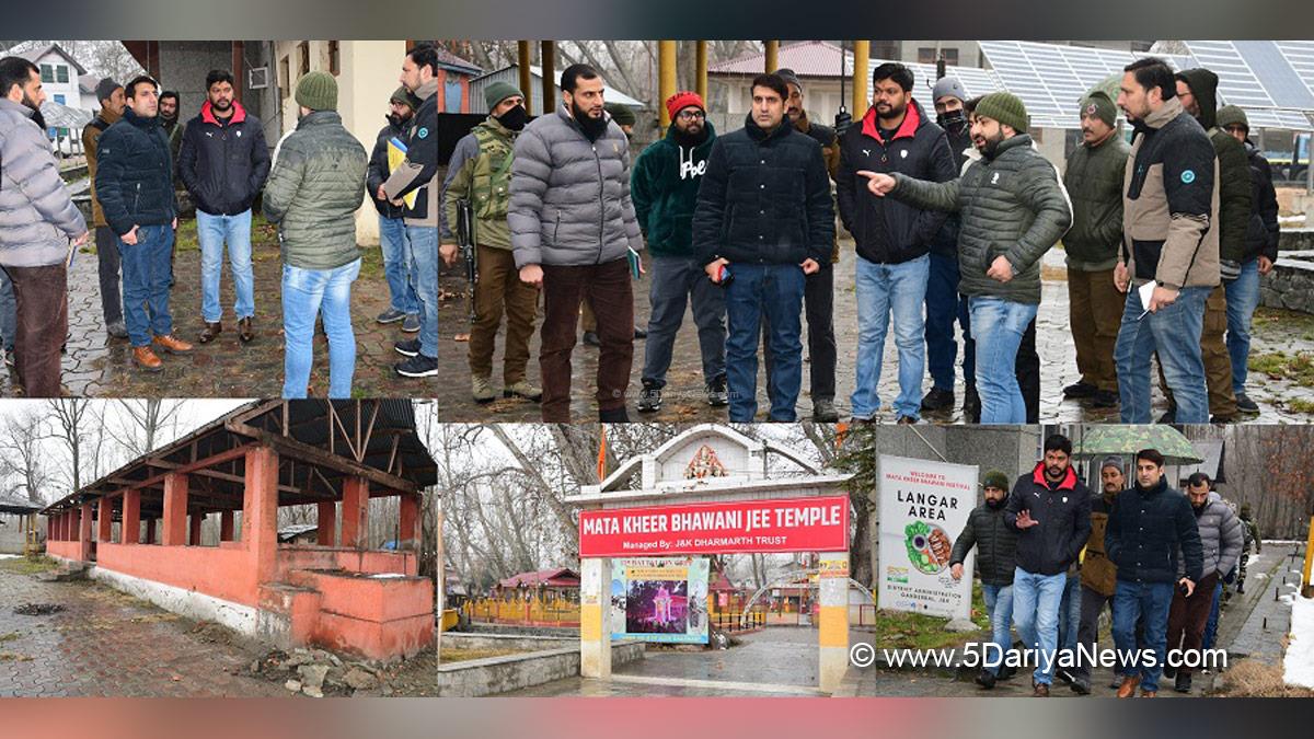 Mohammad Aijaz Asad, Kashmir, Jammu And Kashmir, Jammu & Kashmir, Secretary Rural Development Department & Panchayati Raj, Mata Kheer Bhawani Temple