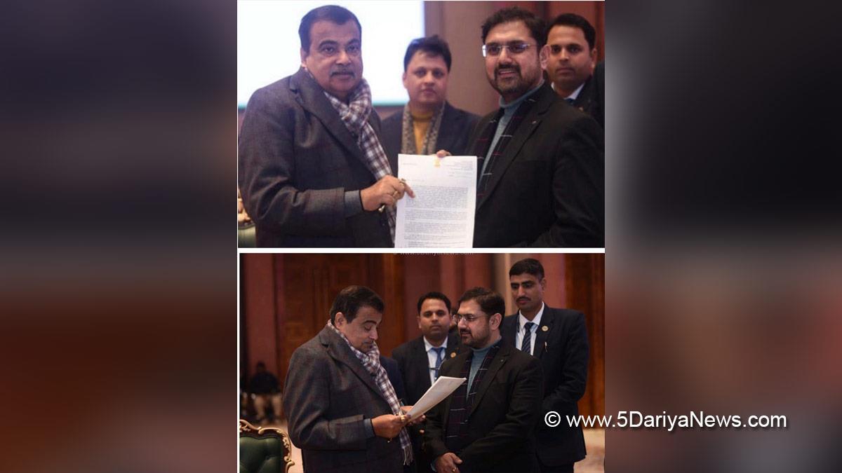 Nitin Gadkari, Nitin Jairam Gadkari, BJP, Bharatiya Janata Party, Union Minister of Road Transport & Highways, Satish Sharma, Srinagar, Jammu and Kashmir National Conference, National Conference, Kashmir, Jammu And Kashmir, Jammu & Kashmir