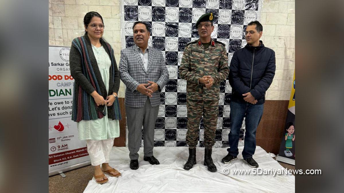 Military,Indian Army, Blood Donation Camp, Dr. Aastha, Dr. Rahul Miglani,Yogiraj Sarkar Godariwale Trust