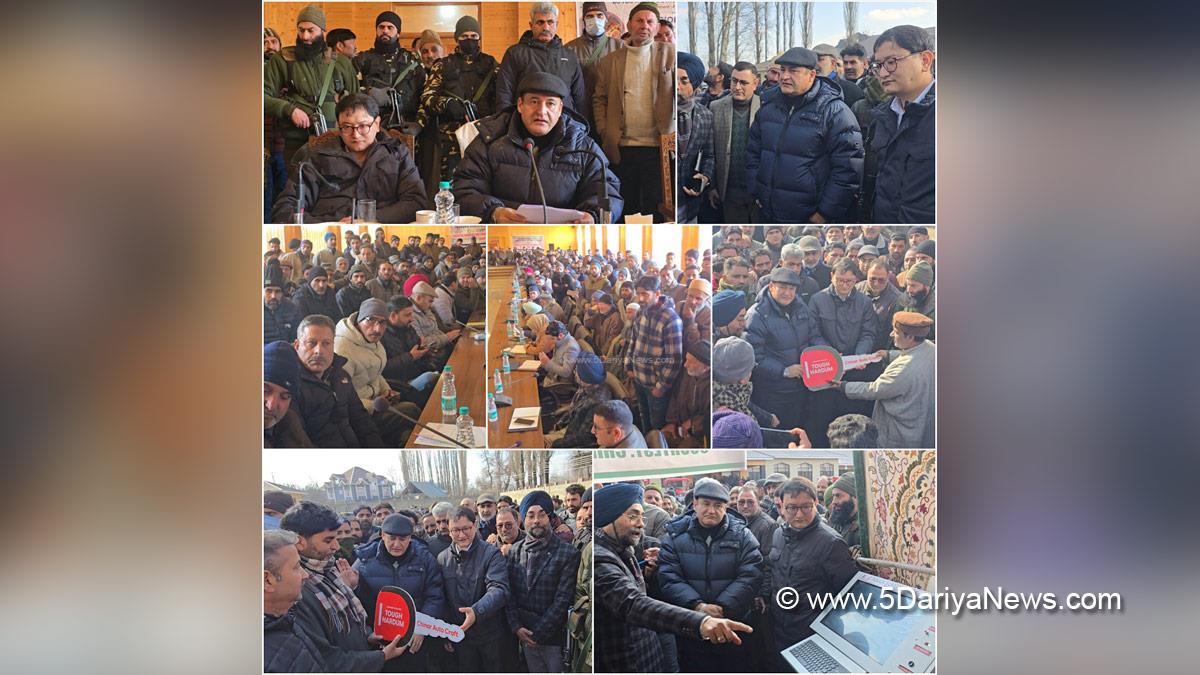 Javid Ahmad Dar, Javid Dar, Jammu and Kashmir National Conference, National Conference,  Kashmir, Jammu And Kashmir, Jammu & Kashmir, Minga Sherpa, Baramulla, DDC Baramulla, Deputy Commissioner Baramulla