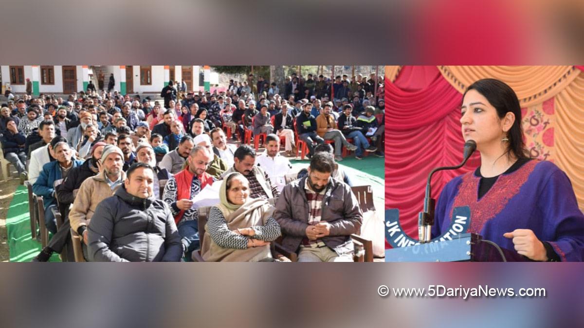 Saloni Rai, Udhampur, DDC Udhampur, District Development Commissioner Udhampur, Kashmir, Jammu And Kashmir, Jammu & Kashmir, District Administration Udhampur, Block Diwas, Jan Abhiyan Camp, Jan Abhiyan, Jan Sunvayi, Jan Abhiyan, Jan Adhikar, Awami Muhim, Jan Abhiyan Program, Mega Block Diwas, Weekly Block Diwas