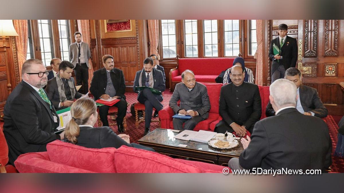 Om Birla, BJP, Bharatiya Janata Party, Lok Sabha Speaker, London, Lindsay Hoyle