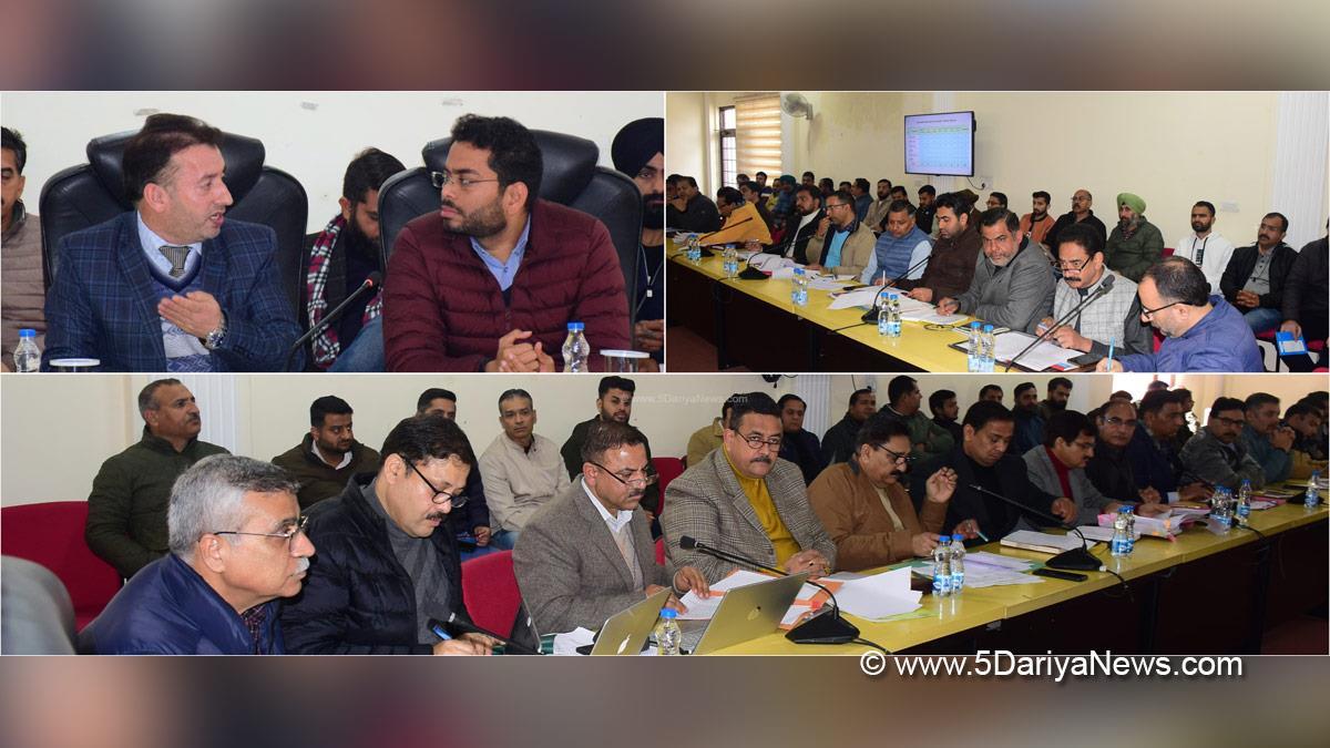 Sachin Kumar Vaishya, Jammu, Sachin Kumar Vaishay, Deputy Commissioner Jammu, Kashmir, Jammu And Kashmir, Jammu & Kashmir, District Administration Jammu, Khursheed Ahmad Shah