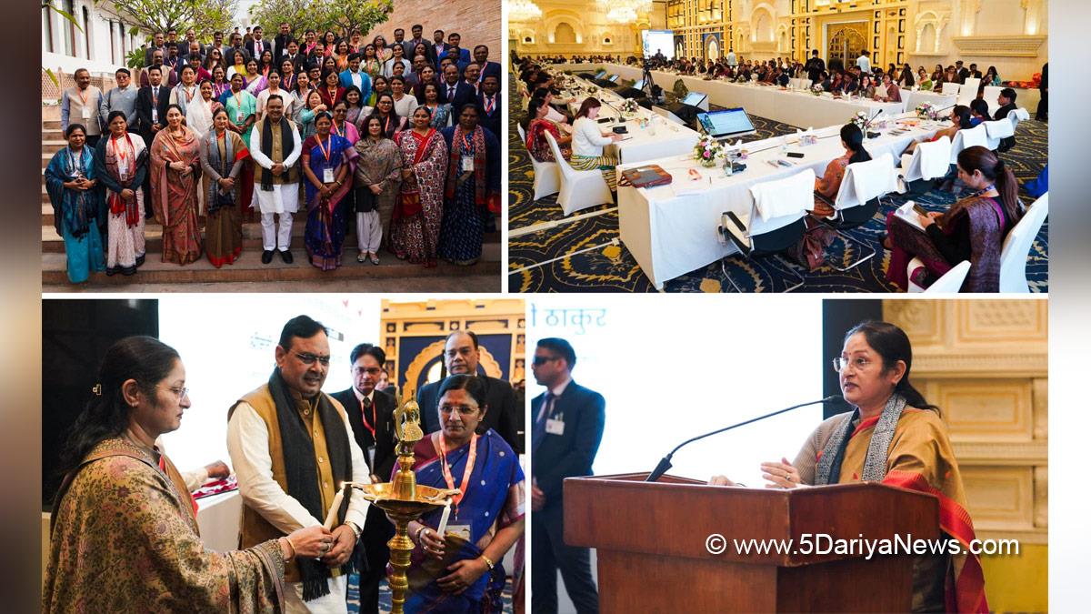 Annpurna Devi, Annapurna Devi, BJP, Bharatiya Janata Party, Minister for Women and Child Development, Savitri Thakur, Bhajan Lal Sharma, Chief Minister of Rajasthan, Diya Kumari, Udaipur, Rajasthan