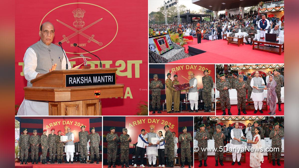 Rajnath Singh, Union Defence Minister, Defence Minister of India, BJP, Bharatiya Janata Party, 77th Army Day celebrations in Pune, 77th Army Day, Pune