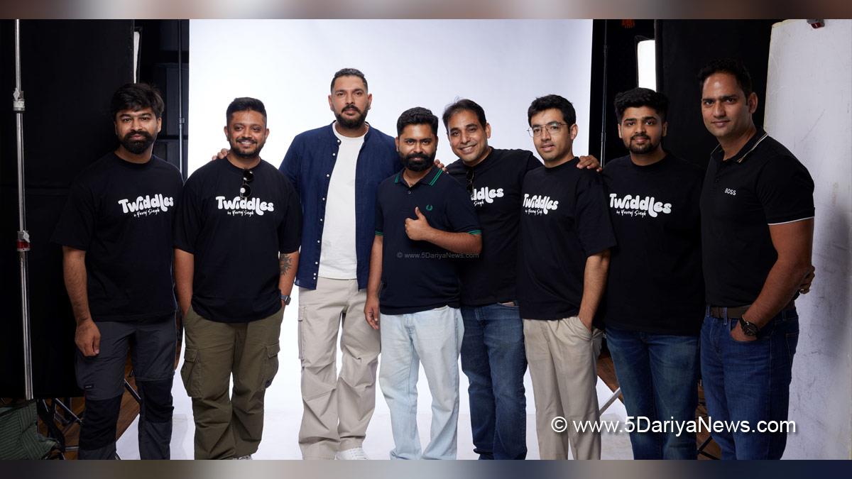 Yuvraj Singh, Twiddles,Alfinity Studios, Rishi Dewan, Mumbai