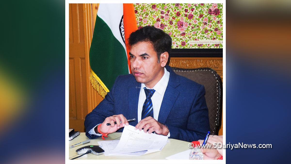 Vijay Kumar Bidhuri, Srinagar, DDC Kashmir, Divisional Commissioner Kashmir, Jammu, Kashmir, Jammu And Kashmir, Jammu & Kashmir, District Administration Srinagar