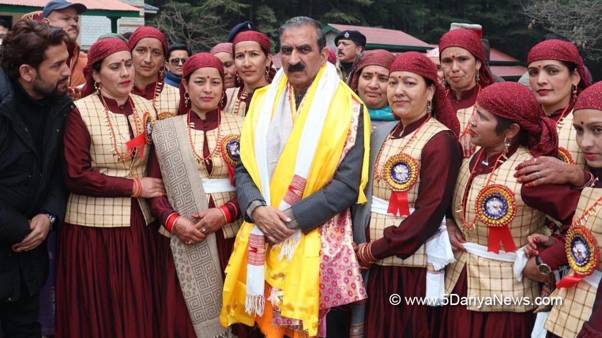 Sukhvinder Singh Sukhu, Himachal Pradesh, Himachal, Congress, Indian National Congress, Himachal Congress, Shimla, Chief Minister of Himachal Pradesh, Manali