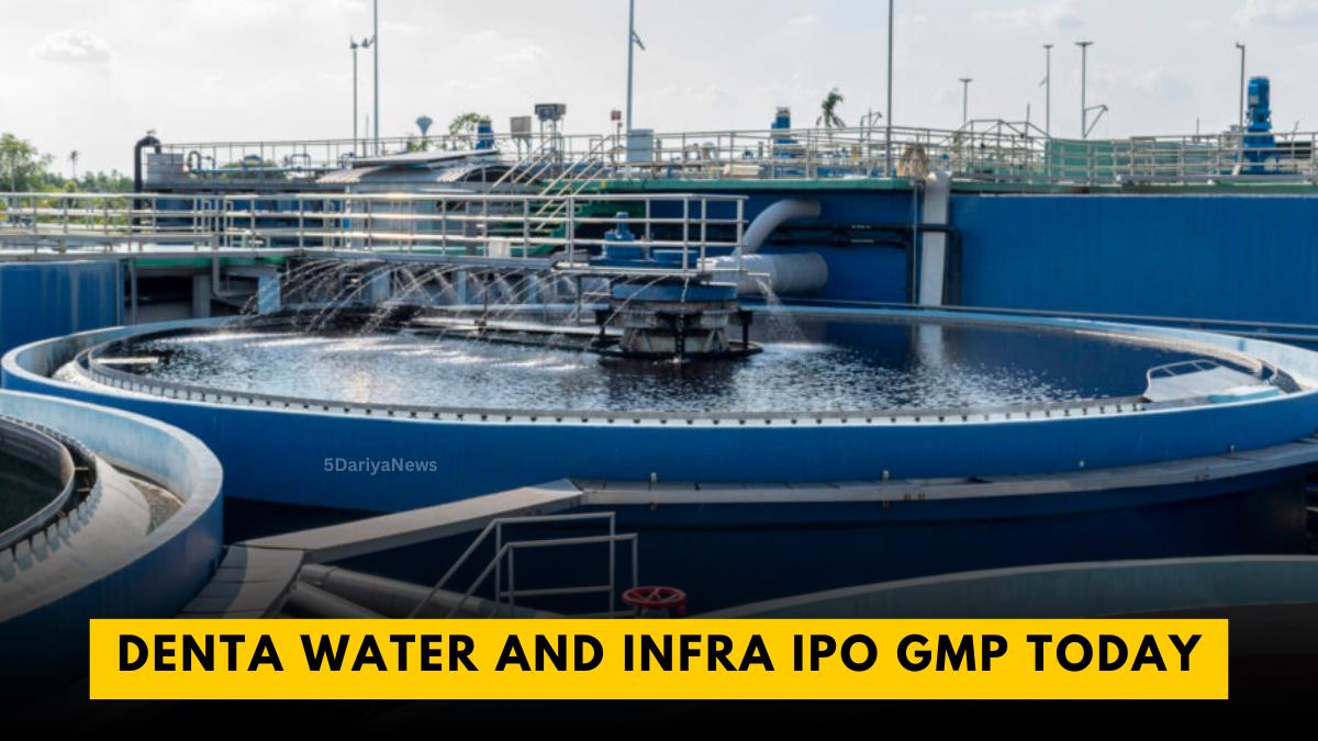 Denta Water And Infra IPO GMP Today