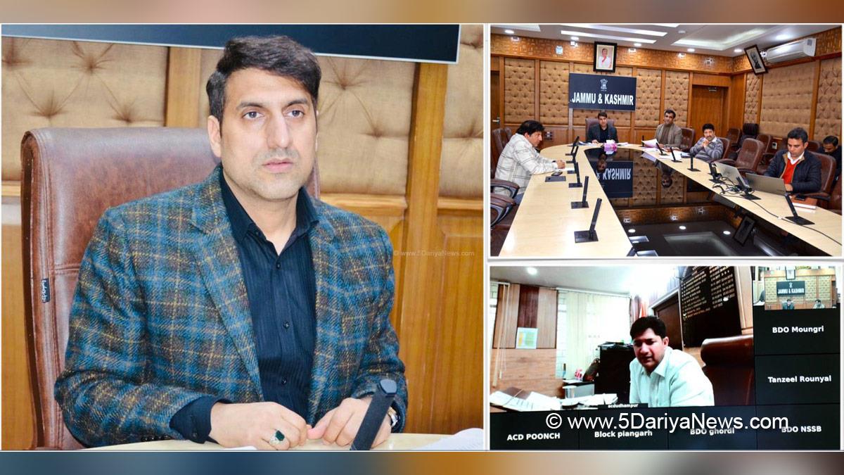 Mohammad Aijaz Asad, Kashmir, Jammu And Kashmir, Jammu & Kashmir, Secretary Rural Development and Panchayati Raj, Pradhan Mantri Awaas Yojana Gramin, PMAYG