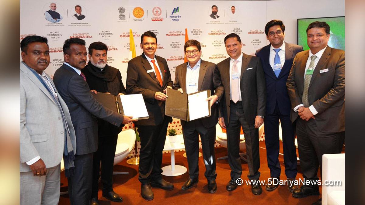 Devendra Fadanvis, BJP, Bharatiya Janata Party, Essar Renewables Ltd, ERL, Ankur Kumar, Government of Maharashtra, World Economic Forum, WEF