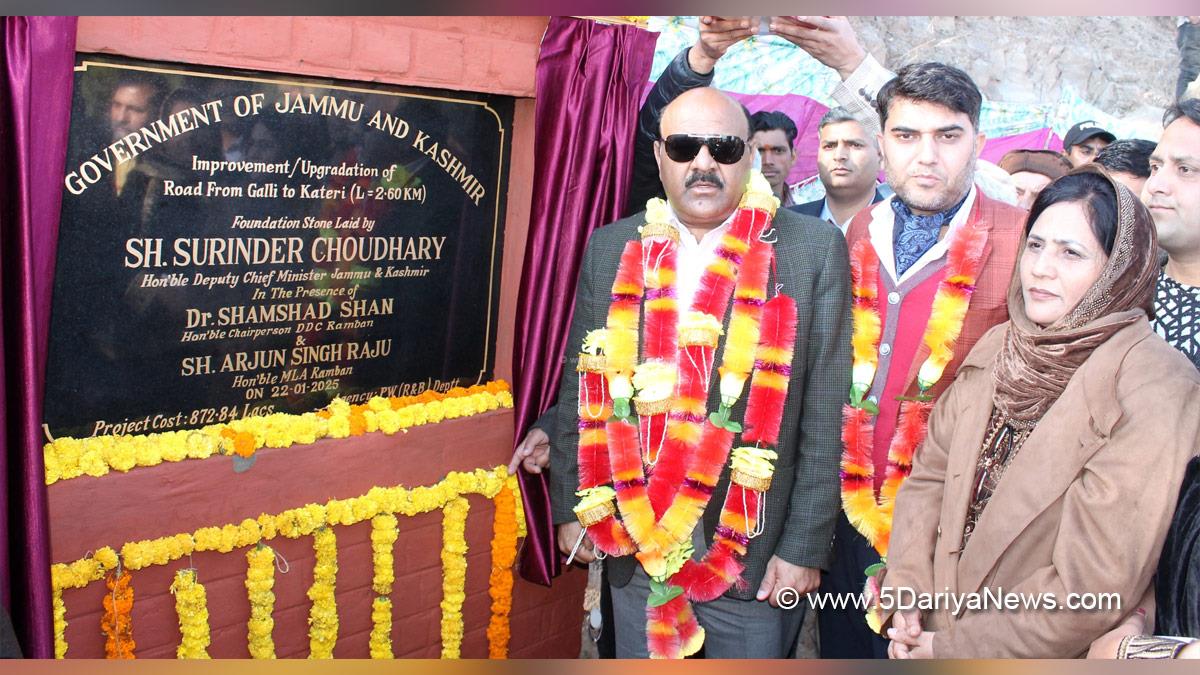 Surinder Kumar Choudhary, Jammu and Kashmir National Conference, National Conference, Kashmir, Jammu And Kashmir, Jammu & Kashmir, Public Works Department, PWD