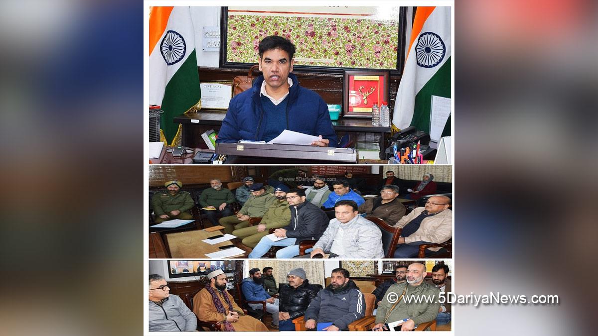 Vijay Kumar Bidhuri, Srinagar, DDC Kashmir, Divisional Commissioner Kashmir, Jammu, Kashmir, Jammu And Kashmir, Jammu & Kashmir, District Administration Srinagar