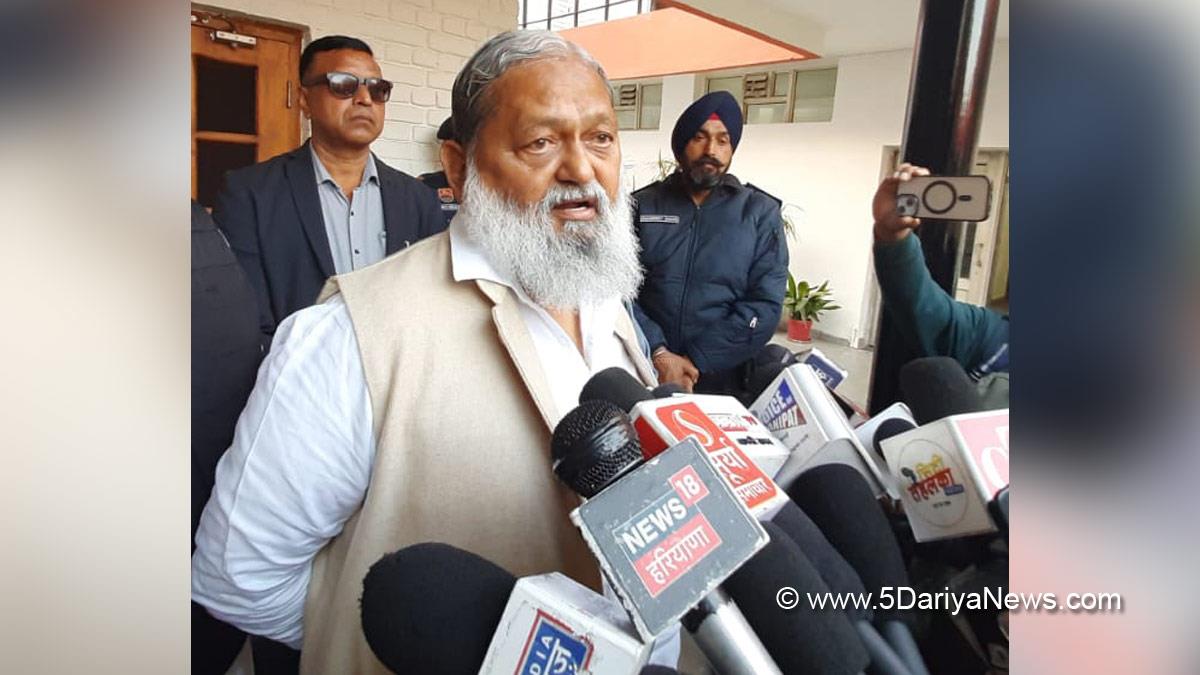 Anil Vij, Haryana, Ambala, Bharatiya Janata Party, BJP, BJP Haryana